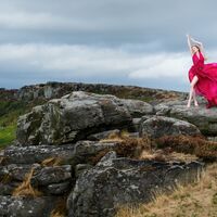Lady in Red Andrew Kirkby