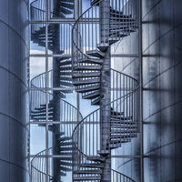 Spiral Staircase Reflection - Martin Janes