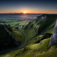 Sunrise at Winnats Pass - Jim Monk