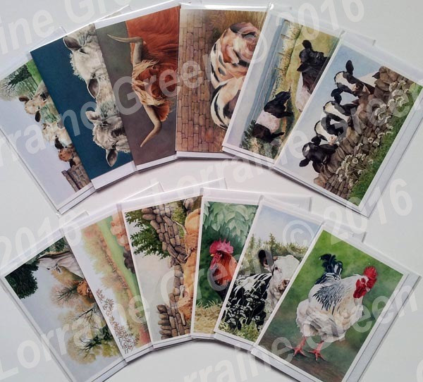 Greeting Cards - 5 Cards for £6 (buy 4 get 1 free)