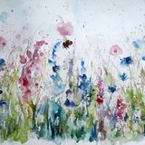' Surveying the scene 2 Extra image Meadow bee