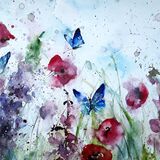 ' All a flutter 2 ' extra image Butterflies meadow