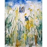 ' Blue skies above ' Butterfly