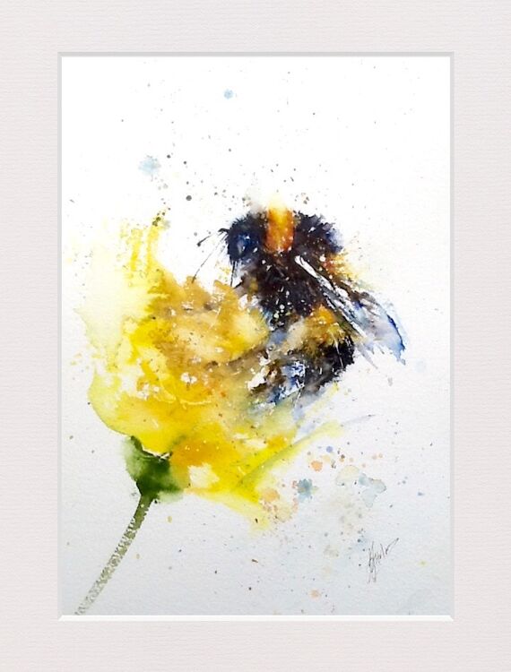 Bee painting