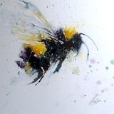 Little bee painting