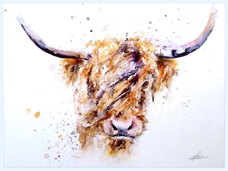 " Little shaggy moo " £195