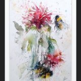 Bee on Monarda SOLD OUT Bee