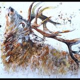 Stag 15/95 Stag painting