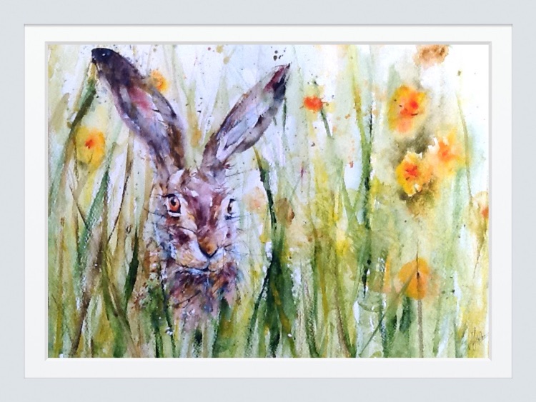 Hare in spring SOLD