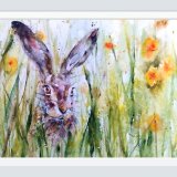 Hare in spring SOLD