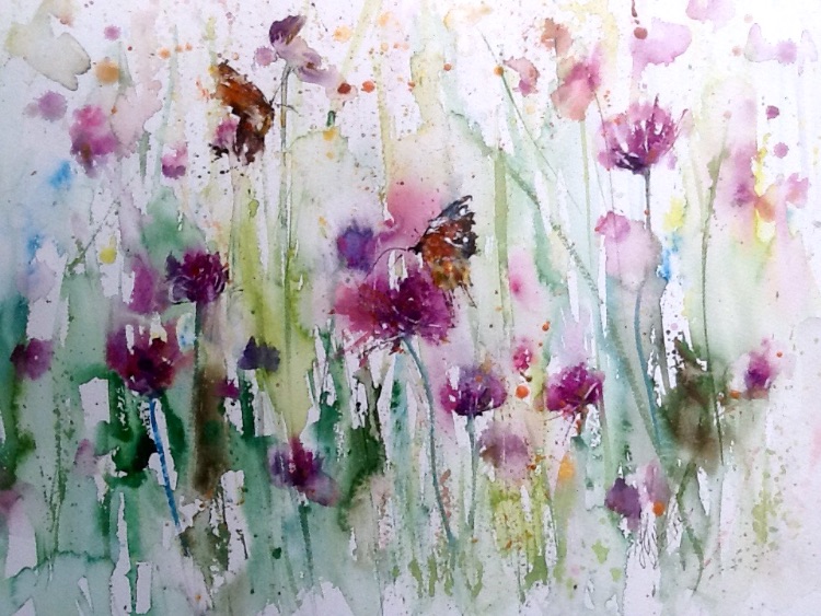 " All a flutter "