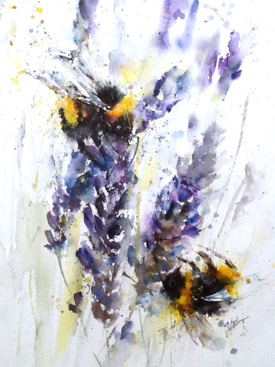 Bee painting
