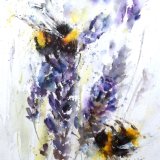 Two little bees 27/75 Bee painting