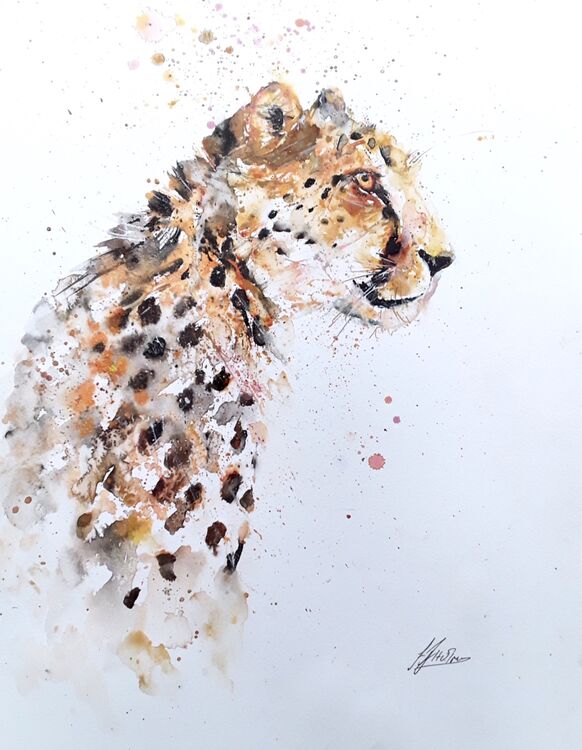 Hares painting