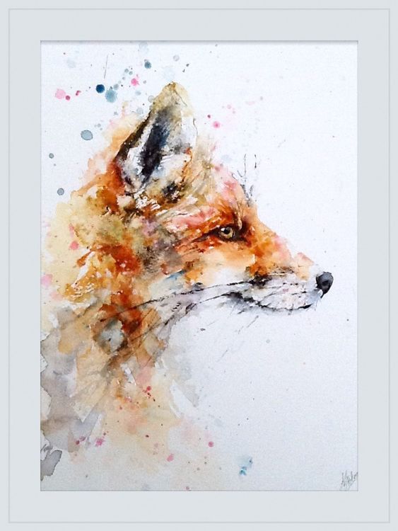 Fox painting