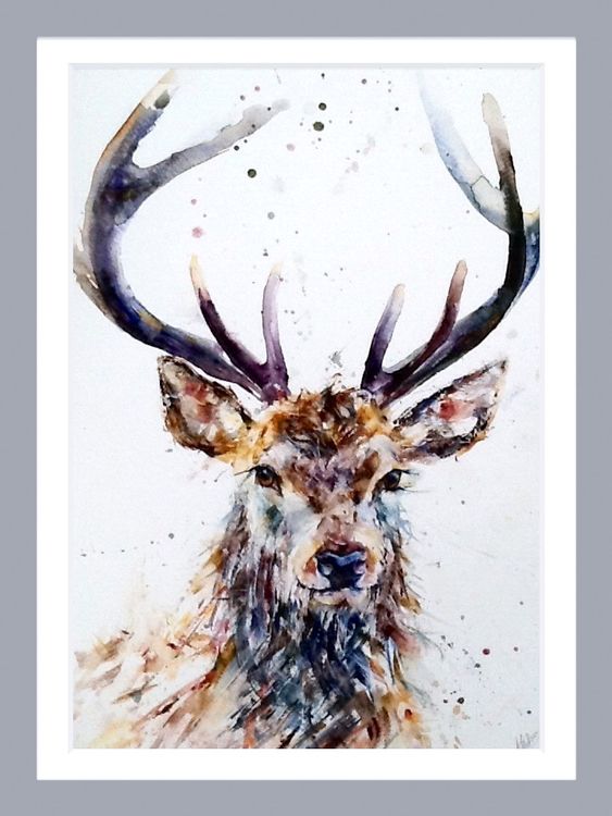 Be majestic stag painting