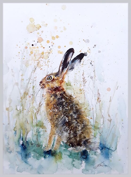 Badger painting