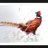 " Mr Leggit " Pheasant art