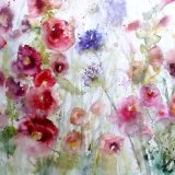 Hollyhocks SOLD