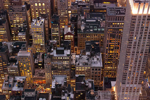 New York - City Scape at dusk