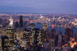 New York - Broklyn Brdige at dusk