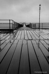 Rainy Day on the pier.