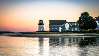 Hyannis harbour LighthouseSunset