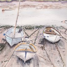 Boats at Low Tide