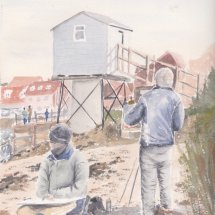 Painting with friends