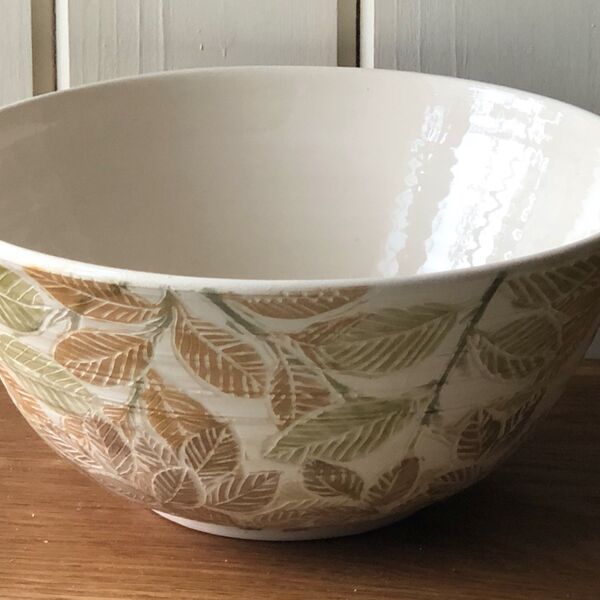 Beech Leaves Bowl