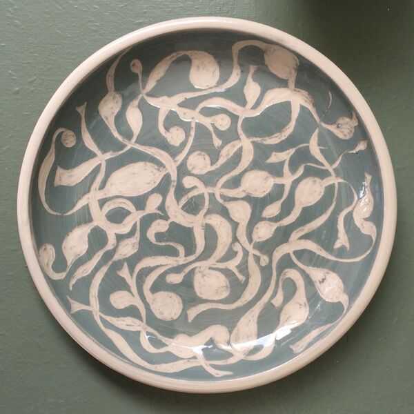 Bladderwrack Silhouette Dish