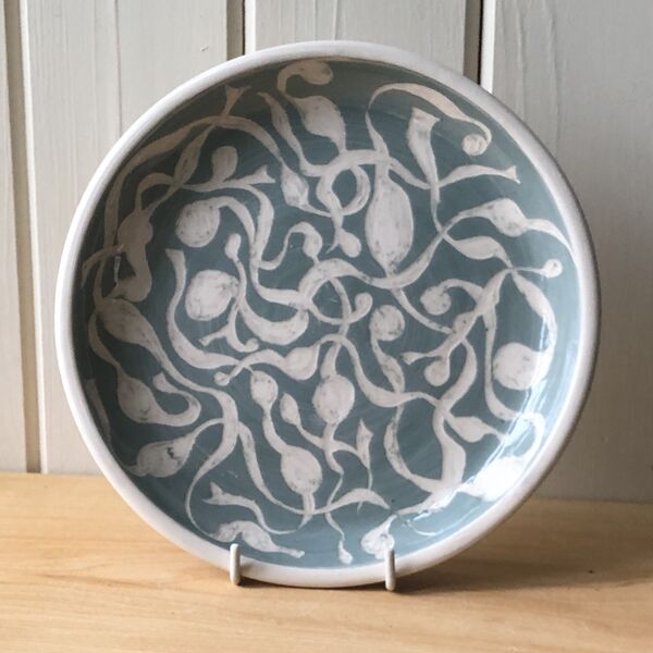 Small Bladderwrack Silhouette Platter - Sold