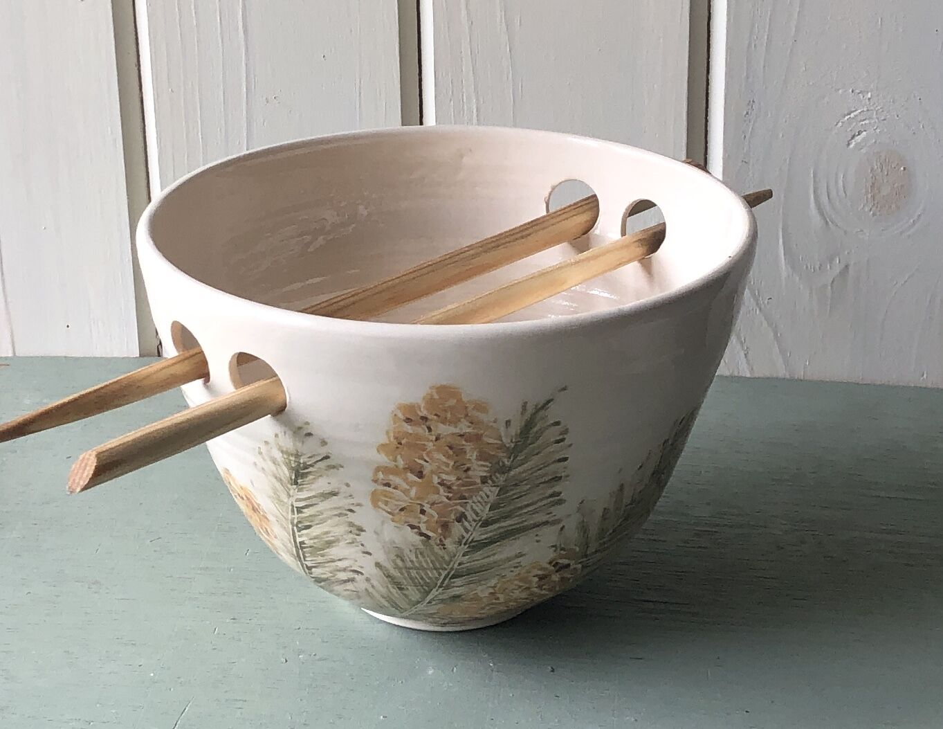 Pine Cones & Needles Noodle Bowl