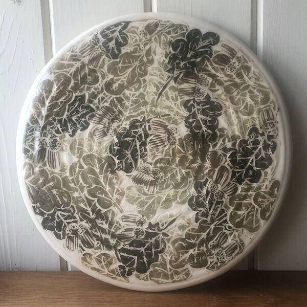 Oak & Acorn Cheese/Cake Server