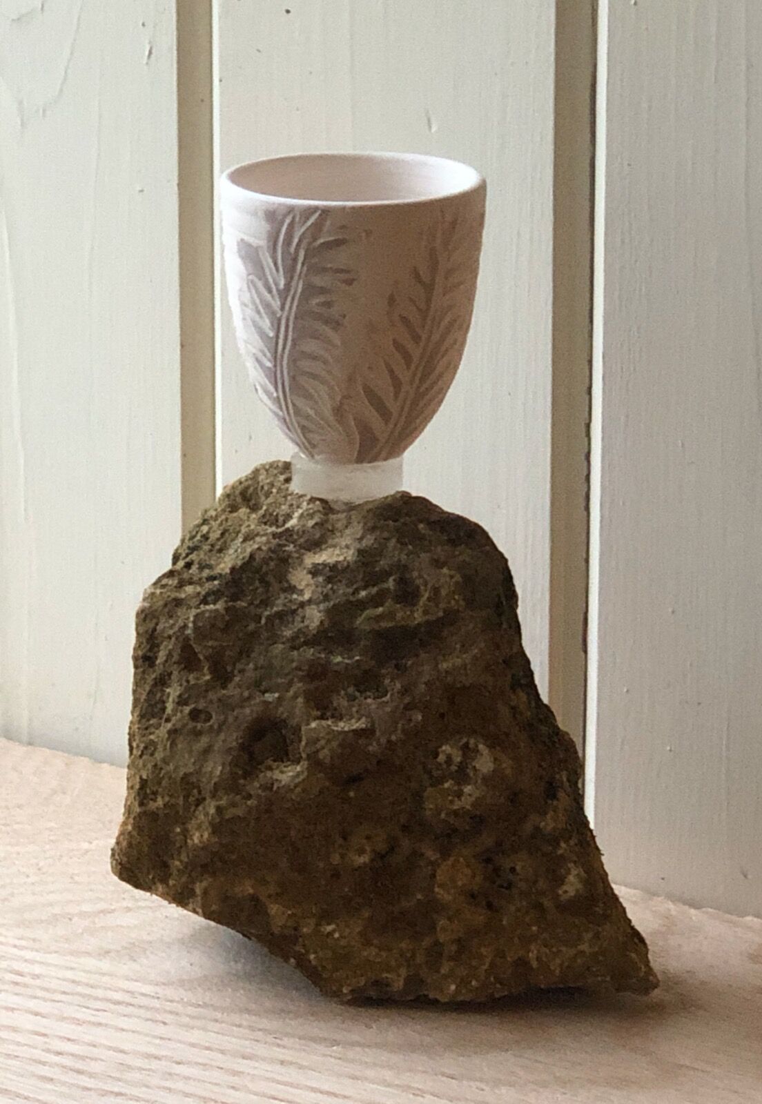 Bracken pot on Ham Stone