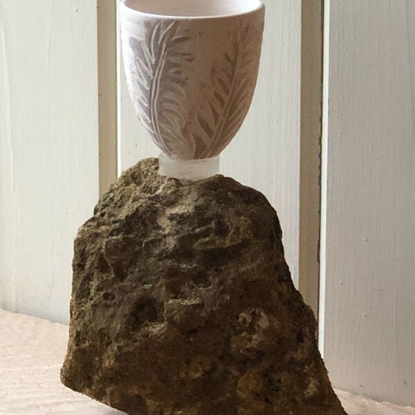 Bracken pot on Ham Stone