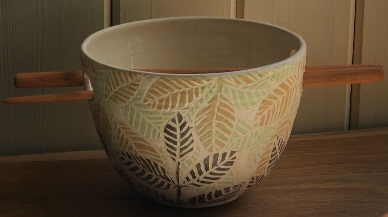Beech Leaves Noodle Bowl