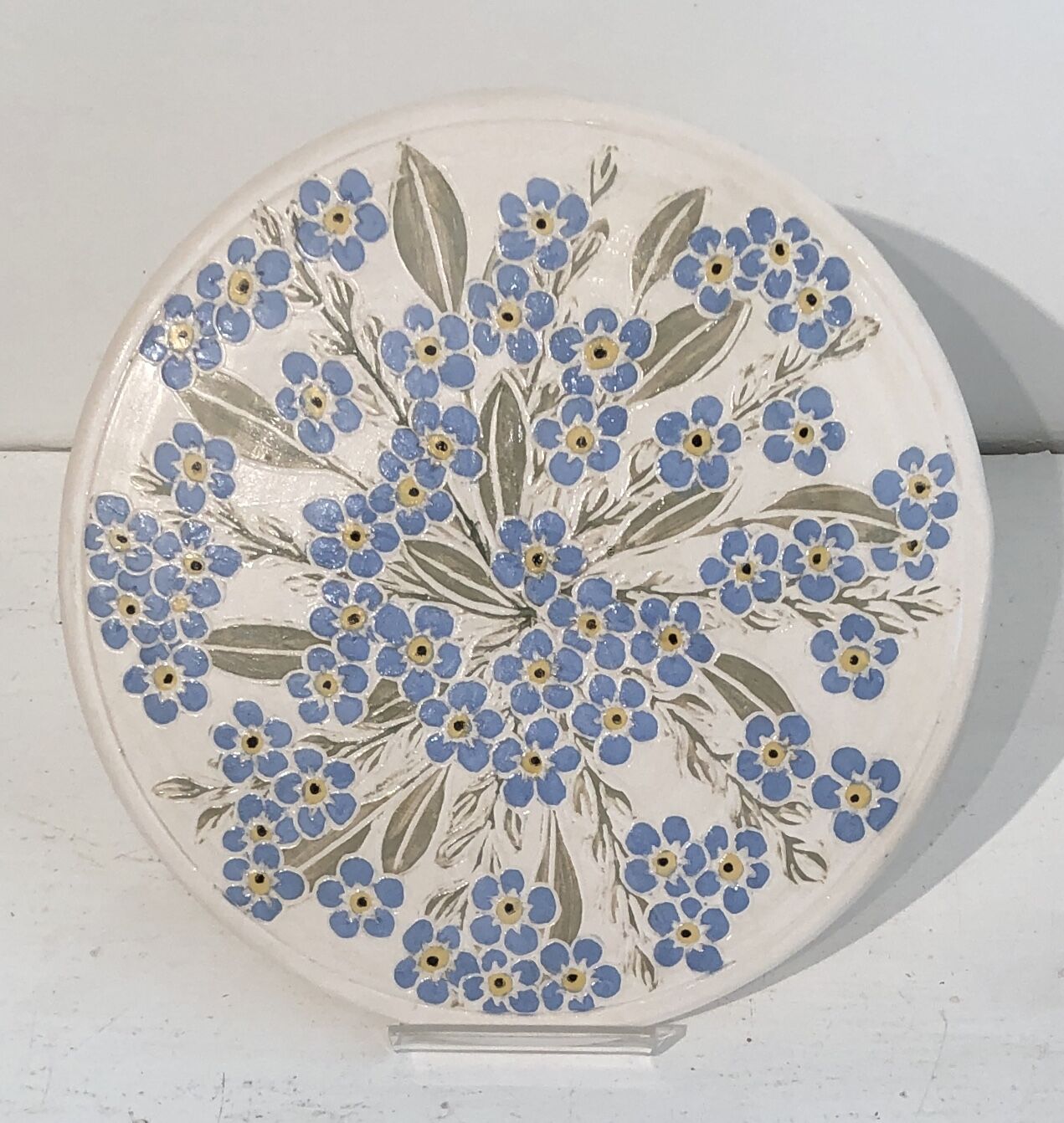 Forget-me-not Cake/Cheese Server - Sold