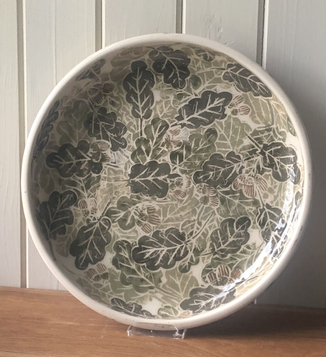 Oak Leaves & Acorns Dish