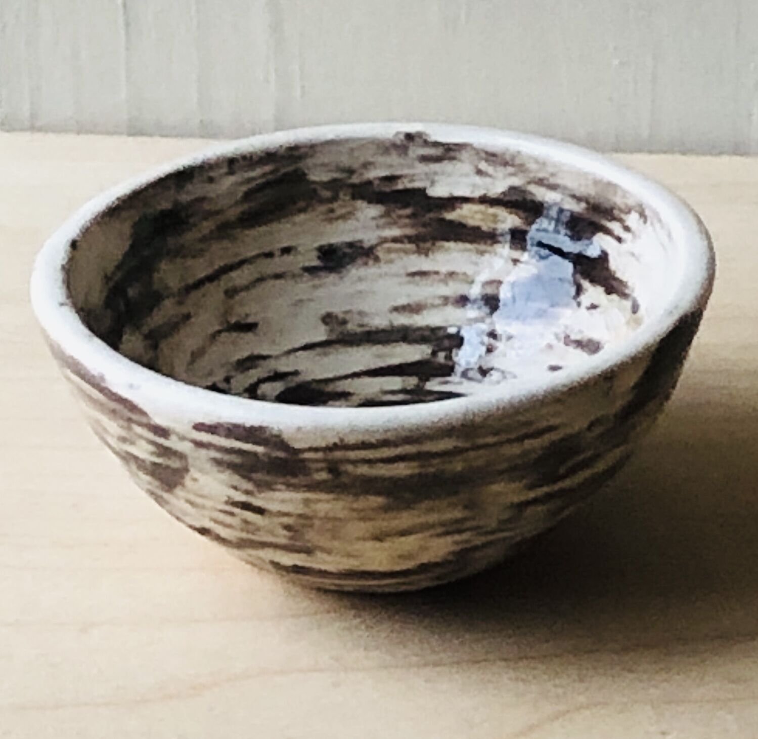 Ring Dish in Silver Birch Bark Pattern