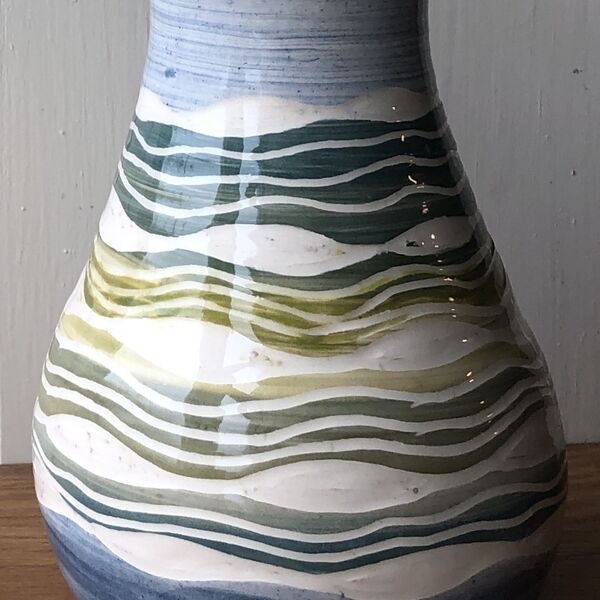 Waves Vase/Flask - Sold