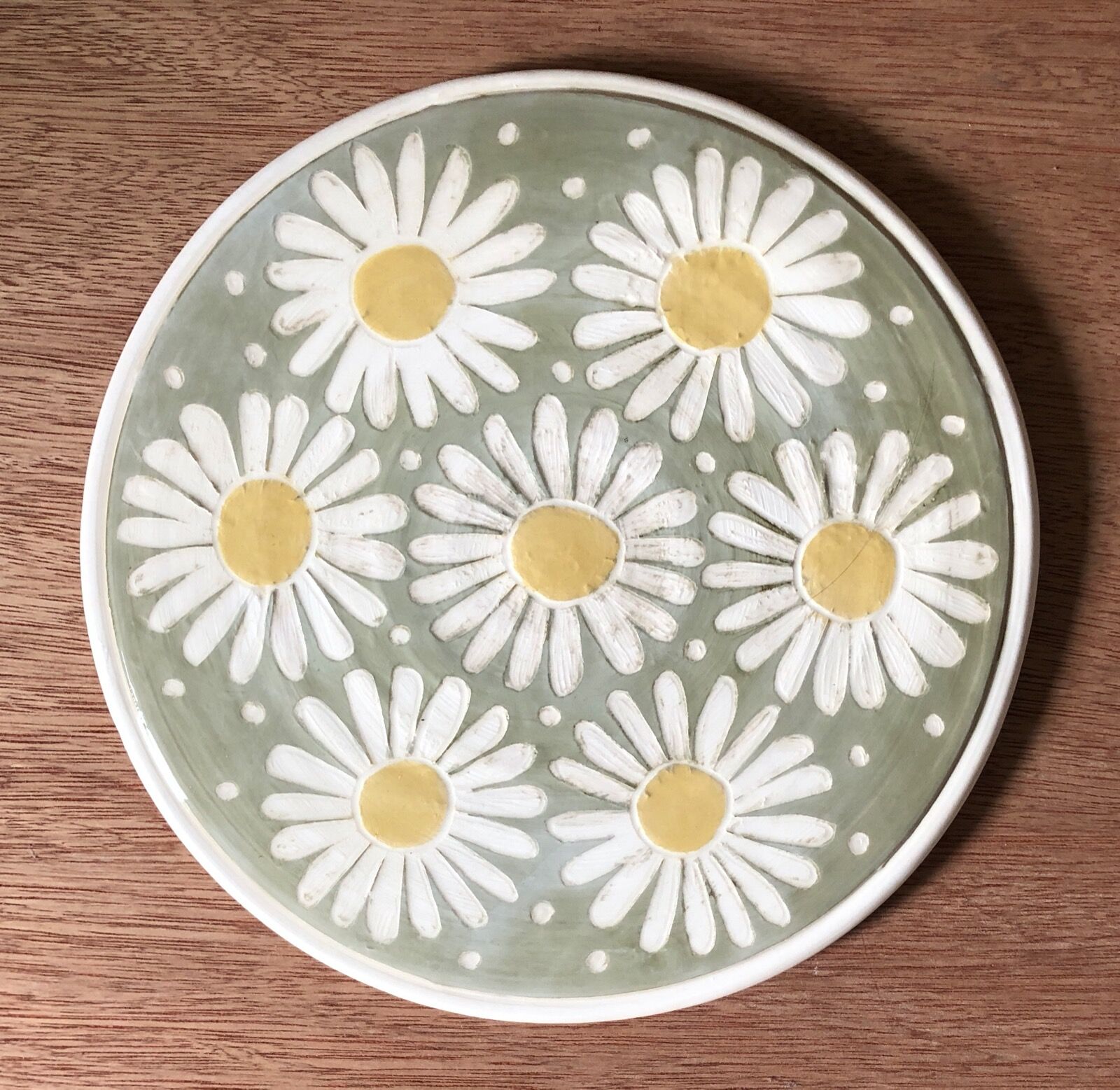 Daisy Cake/Cheese Server - Sold