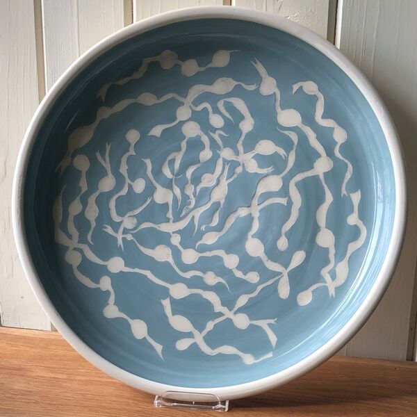 Large Bladderwrack Silhouette Dish