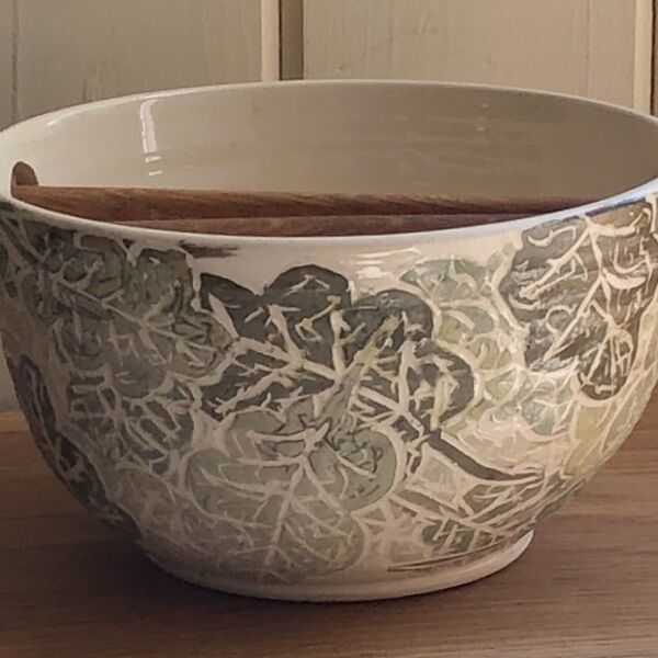 Summer Oak Leaves Noodle Bowl
