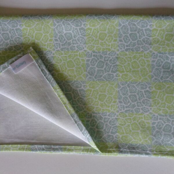 Cool Barnacle Check Tea Towel