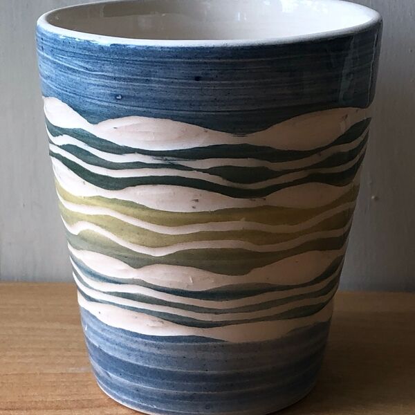 Small Waves Beaker - Sold