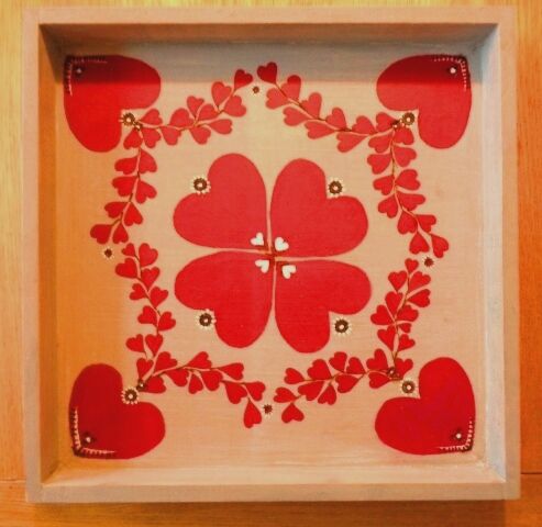 Small Painted Tray