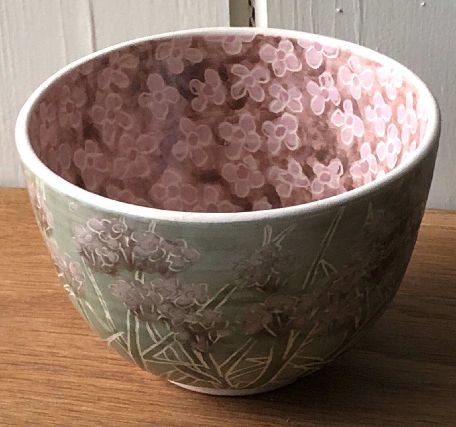 Small Verbena Bowl inspired by the herbaceous plant.