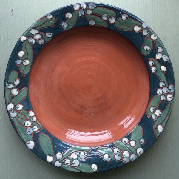 Mistletoe Dish - Sold
