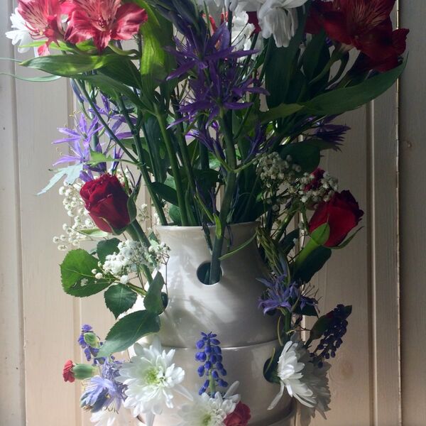 3 section Flower Vase